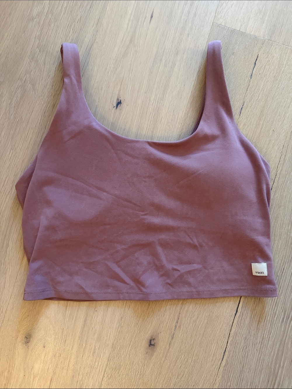 Vuori Washed Daily Crop | Size Small
